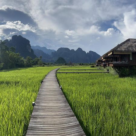 Viengtara Vangvieng Resort Vang Vieng Exterior photo