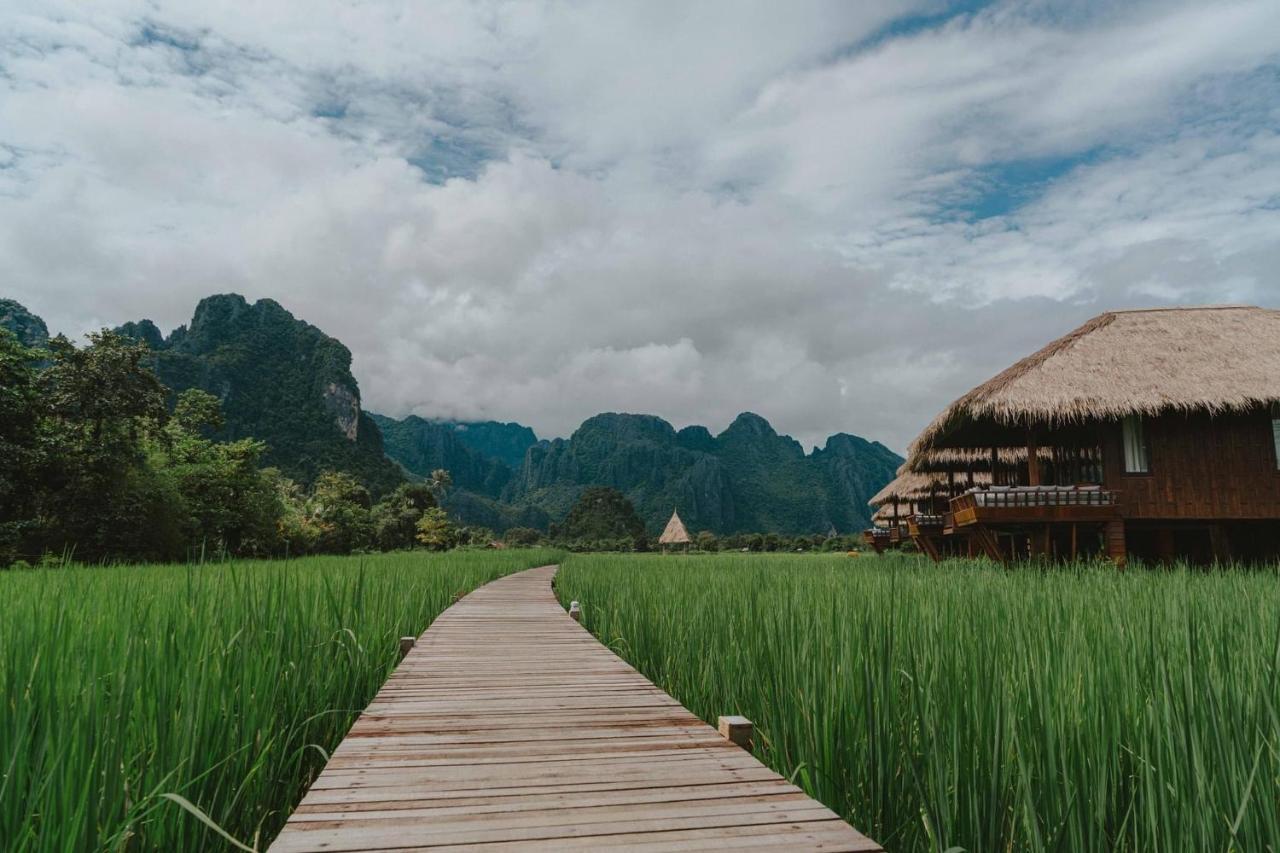 Viengtara Vangvieng Resort Vang Vieng Exterior photo