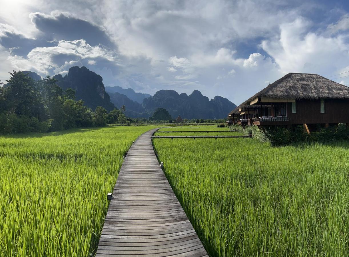 Viengtara Vangvieng Resort Vang Vieng Exterior photo
