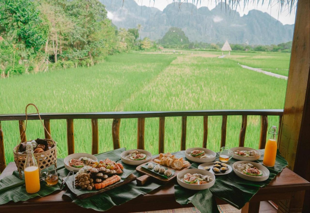 Viengtara Vangvieng Resort Vang Vieng Exterior photo