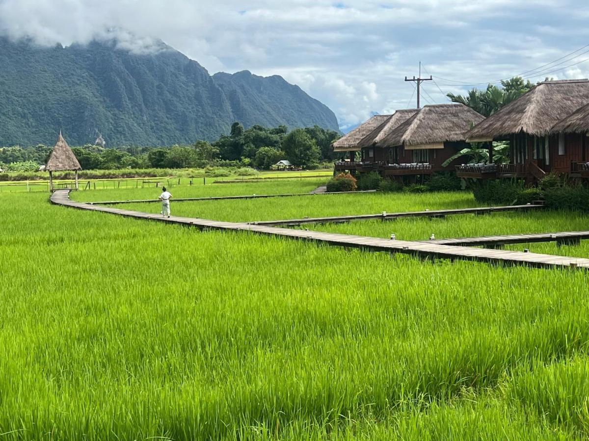 Viengtara Vangvieng Resort Vang Vieng Exterior photo
