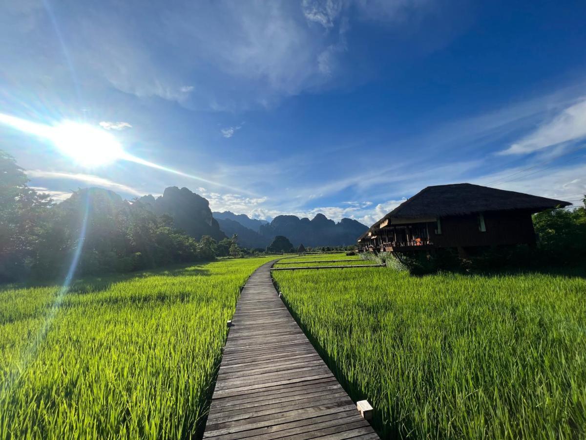 Viengtara Vangvieng Resort Vang Vieng Exterior photo