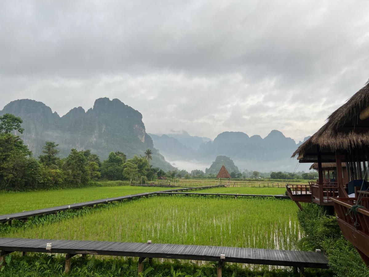 Viengtara Vangvieng Resort Vang Vieng Exterior photo
