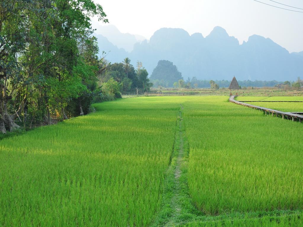 Viengtara Vangvieng Resort Vang Vieng Exterior photo