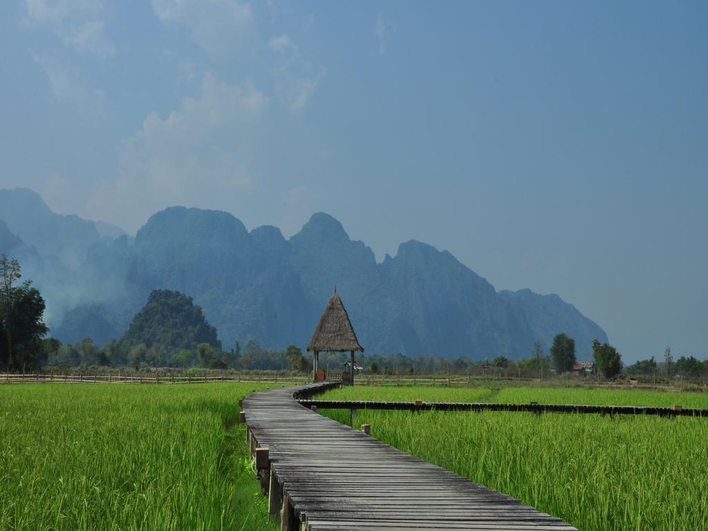 Viengtara Vangvieng Resort Vang Vieng Exterior photo
